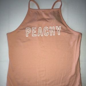 peachy bodysuit